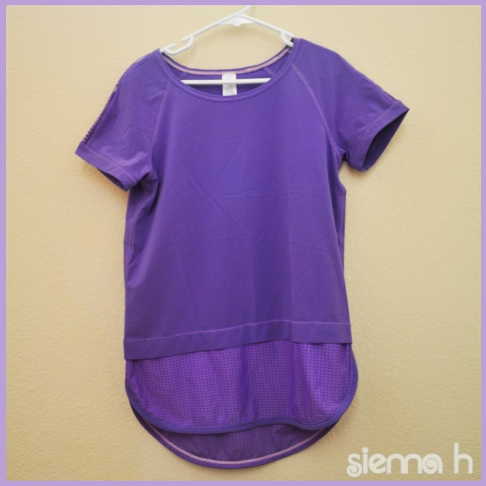 Ivivva Purple Loose Dri-Fit Shirt